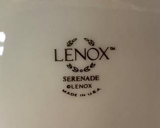 LENOX SERENADE SERVING BOWL