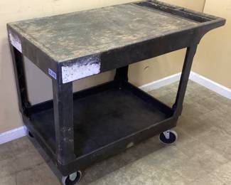 BLACK WAREHOUSE UTILITY CART