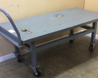 ULINE PLATFORM WORKTABLE CART