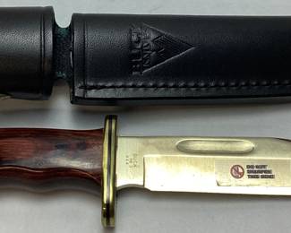 BUCK 119 IONFUSION CHAMP. W/ROSEWOOD KNIFE w CASE