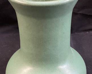 VTG. OLD POT SHOP POTTERY VASE, NORWALK, CT,