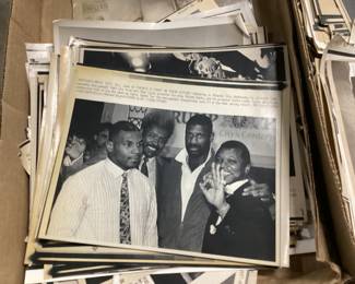 CHOICE FLAT LOT, SPORTS STARS PHOTOGRAPHS COLLECTION

MARVIN HAGLER, MIKE TYSON, PETE ROSE, WHITEY HERZOG

TOMMY HEARNS, ROBERTO DURAN, BRUCE SUTTER, DAVE CONCEPCION

REGGIE MILLER & 100s MORE,
