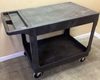 BLACK WAREHOUSE UTILITY CART