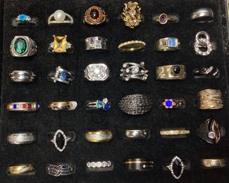 ASSORTED RINGS