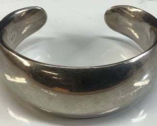 STERLING SILVER CUFF BRACELET
