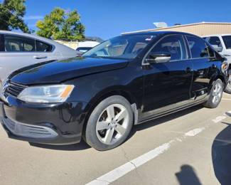 2011 Volkswagen Jetta, Black, VIN - 3VWLL7AJ3BM090083