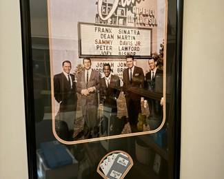 Rat Pack Photo printer at the Sands hotel Las Vegas