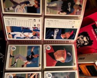 Baseball White Sox cards