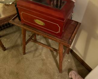 Music box with disks 