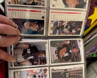 Baseball White Sox cards