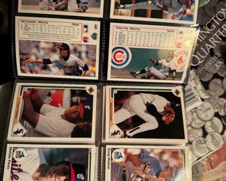 Baseball White Sox cards
