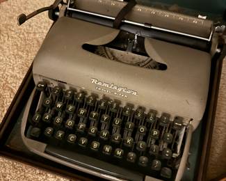 Antique Remington typewriter 