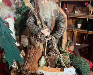Woodland Santa. $150. See you Friday at 10am!