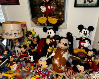 Mickey Mouse and Disney items