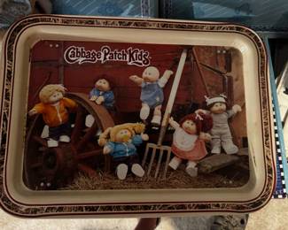 Cabbage Patch TV tray