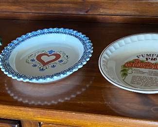 Pottery and Pie Plates