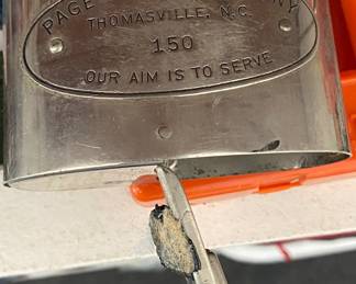 Old Page Trust Company Thomasville, N.C. Bank