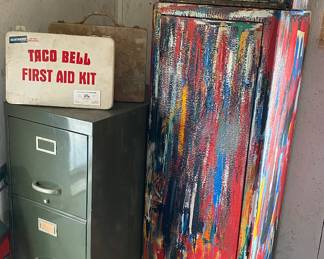 File Cabinet and Storage