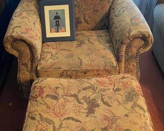 Chair and Ottoman