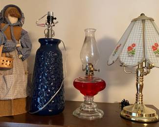 Assorted Lamps