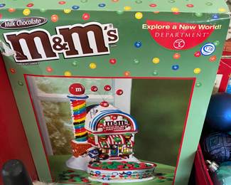 Department 56 M&Ms Chocolate Candy Factory