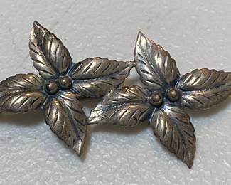 Sterling Denmark Brooch