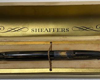 Sheaffer Lifetime White Dot Fountain Pen with 14K Nib