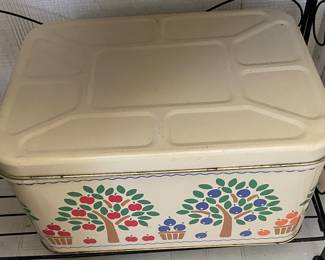 Metal Bread Box