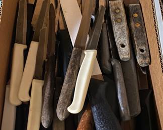 Assorted Kitchen Knives