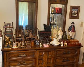 Dresser with Double Mirror (Bedroom Suite)