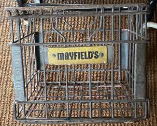 Mayfield's Dairy Milk Crate