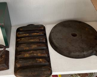 Cast Iron Pans and Sad Iron