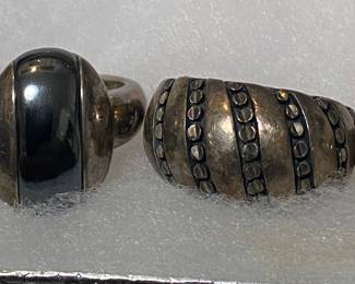 Assorted Sterling Rings