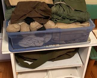 Vintage Military Clothing