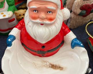 Vintage Santa Ashtray