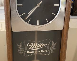 Miller High Life Clock