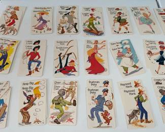Vintage Old Maid Card Set