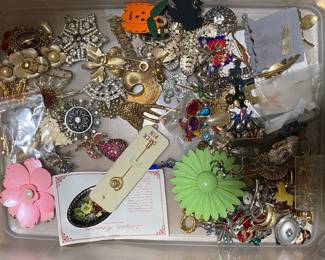Costume Jewelry Pins/Brooches