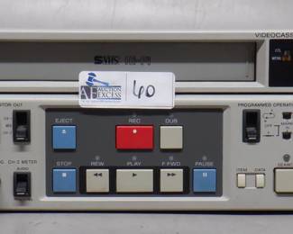 SONY SVO-9600 VIDEOCASSETTE RECORDER