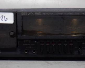 SAE TWO STEREO CASSETTE DECK