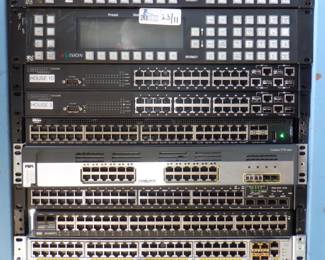 LOT OF 11 ELECTRONICS INCLUDINGM NVISION, CISCO AND MORE