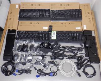 LOT KEYBOARDS/MICE MORE SOME NOS