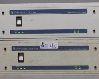LOT OF 2 WHEATSTONE PSC-D340 MIXER POWER SUPPLY