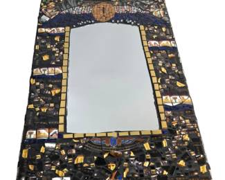 Egyptian Mosaic Mirror Artist Made