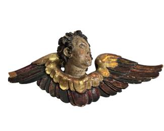 17/18th Cen Austrian School Cherub (as seen)