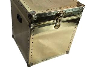 Vintage Brass Trunk
