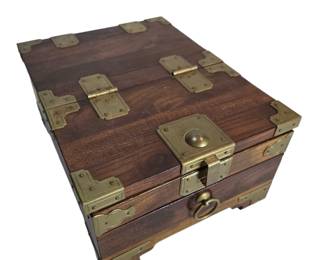 Signed Korean Travel Mirror Box