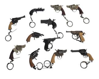 Vintage Cap Gun Key Chains