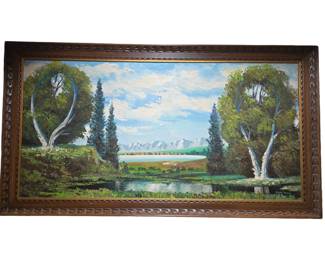 Ludwig Sohler Original Oil on Canvas