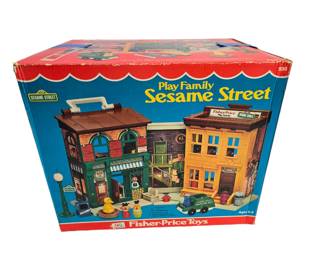 Vintage Fisher Price Little People School Box 2550
Vintage Fisher Price Play Family Farm w/ Box 915
Vintage Fisher Price Play Family Fire Station 928
NEW Vintage Fisher Price Playground, Race Car
Vintage Fisher Price Drive In Movie, Race Car 
Vintage Fisher Price Play Family House 952 Etc
Vintage Fisher Price Little People Airport 2502
Vintage Fisher Price Play Family Sesame Street 938
Vintage Fisher Price Little People Main Street 